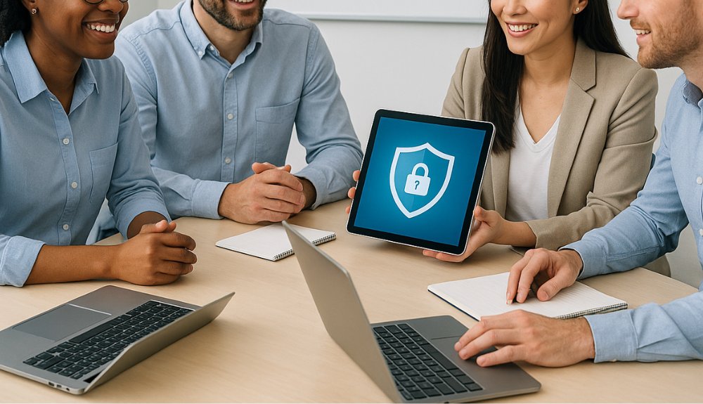 TechsolveUK's tweet card. Cybersecurity for Non-Tech Teams: Why Every Employee Matters In today’s hyper-connected, digital-first business environment, cybersecurity for non-tech teams is no longer optional—it’s operationally...