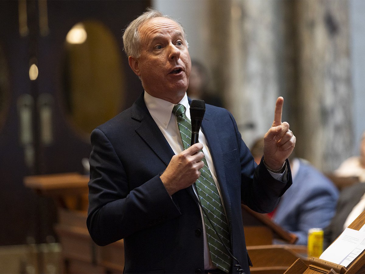 LiamPBeran's tweet card. The bill would require insurance companies in Wisconsin to cover supplemental diagnostic examinations for women with dense breast tissue.