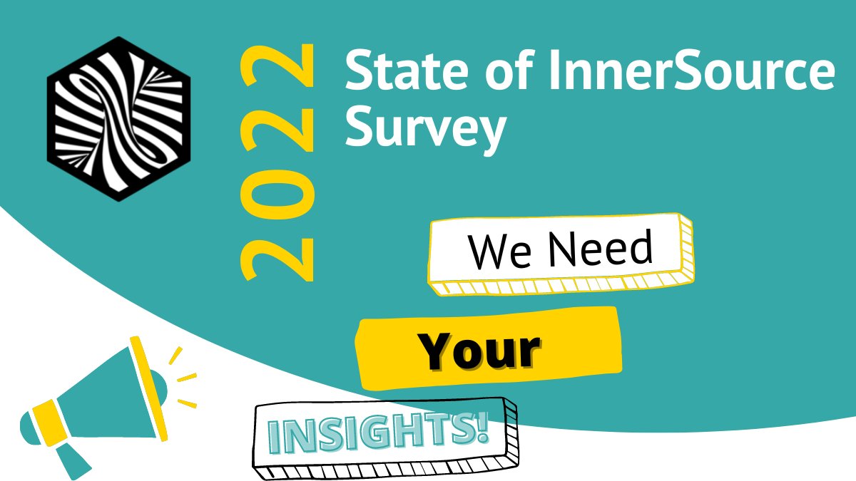 gravax's tweet card. This survey is being conducted by InnerSource Commons for the benefit of our community.