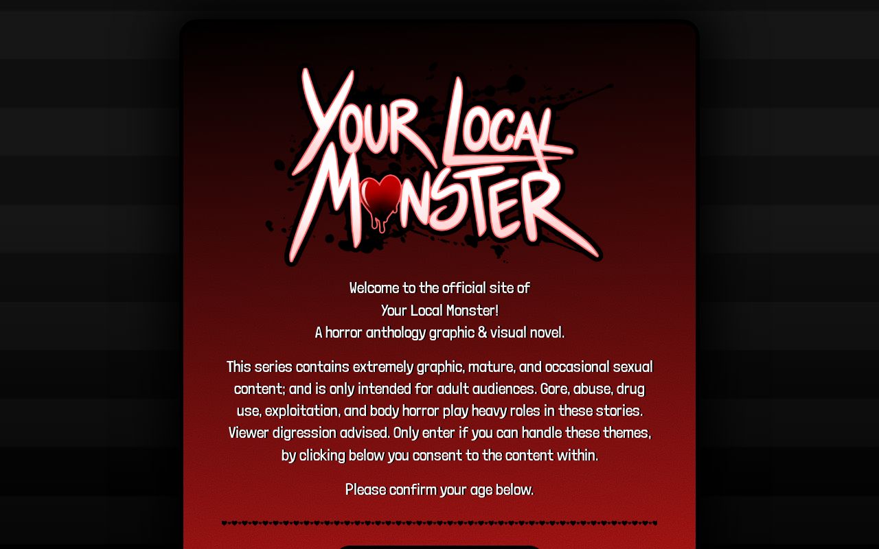 pyratbytes's tweet card. A horror anthology graphic novel and "dating" sim game.