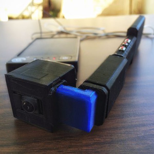 hackaday's tweet card. Designed by Ricardo Ferro | Licensed under CC BY 3.0 Demo of the PiZero in action below! At a lose for words? Can't describe an object? PiZero SmartGlass can help you with that by using image...