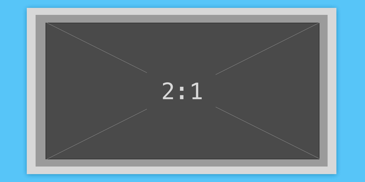 css's tweet card. Oh hey! A brand new property that affects how a box is sized! That's a big deal. There are lots of ways already to make an aspect-ratio sized box (and I'd say
