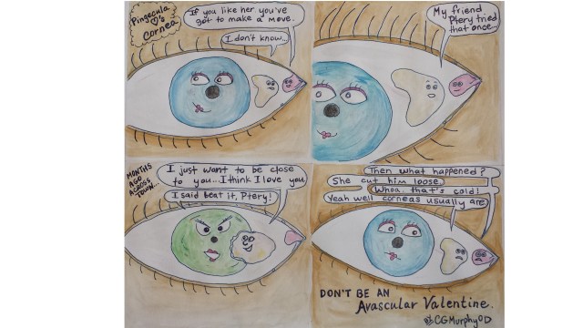 murphyod's tweet card. Sometimes an inspiring thought just pops into my head. I have long admired the really great optometric comic, Sight Gags by Scott Lee, OD as well as the beautiful and vibrant comedy and comics of B…