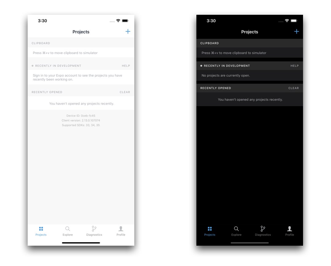 expo's tweet card. Expo SDK v35.0.0 is out today and is based on React Native 0.59.8, the same React Native version as SDKs 33 and 34.