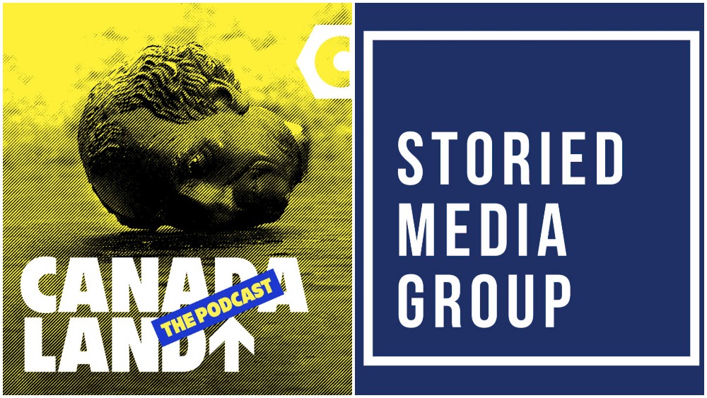 Variety's tweet card. Canadaland's disruptive news podcasts will receive global film and television adaptations via a deal with Storied Media Group.