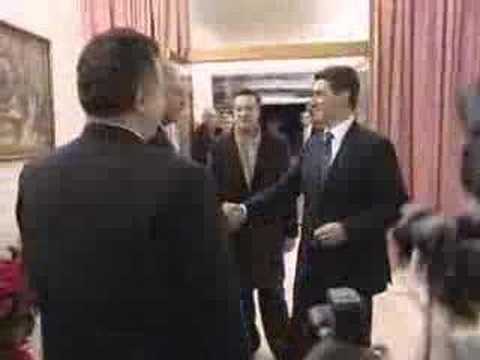 sampjer's tweet card. Sanader-"jesi sastavio vladu"