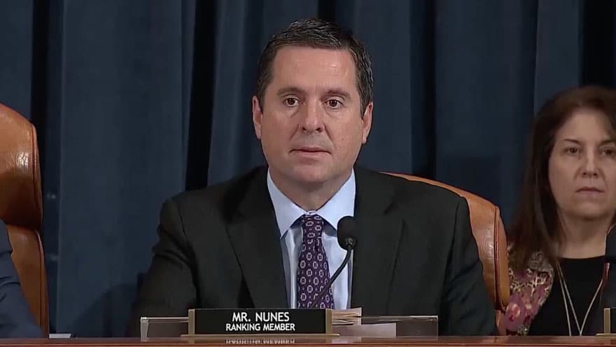 seanhannity's tweet card. GOP Rep. Devin Nunes unloaded on the Democrats’ latest Ukraine-Impeachment fantasy Thursday; saying the party “got caught” lying to the...