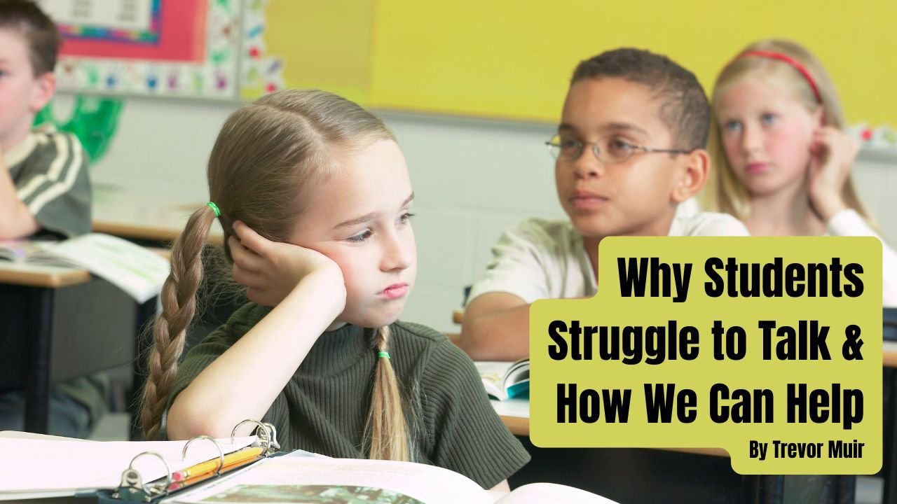 PeerTutoring's tweet card. Kids are talking less, and it shows in the classroom. Learn why discussion skills are fading and how teachers can help students grow them back.