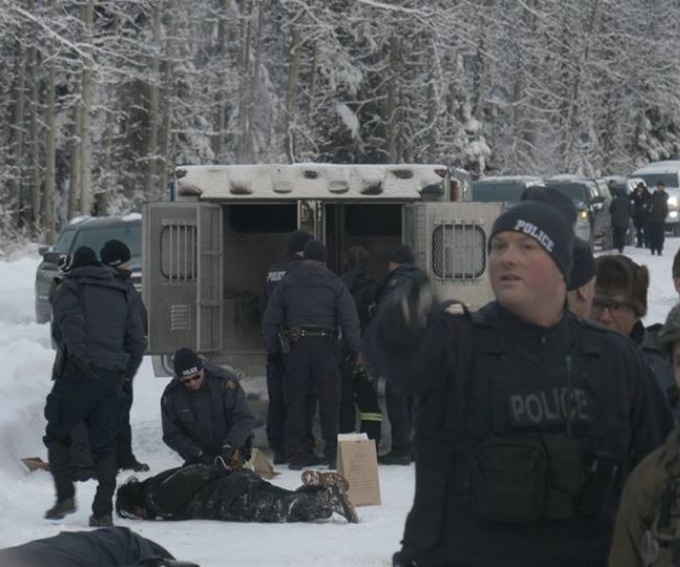 ns_advocate's tweet card. News release: Rally in Halifax (and at the Canso Causeway) in response to RCMP invading Wet’suwet’en territories.