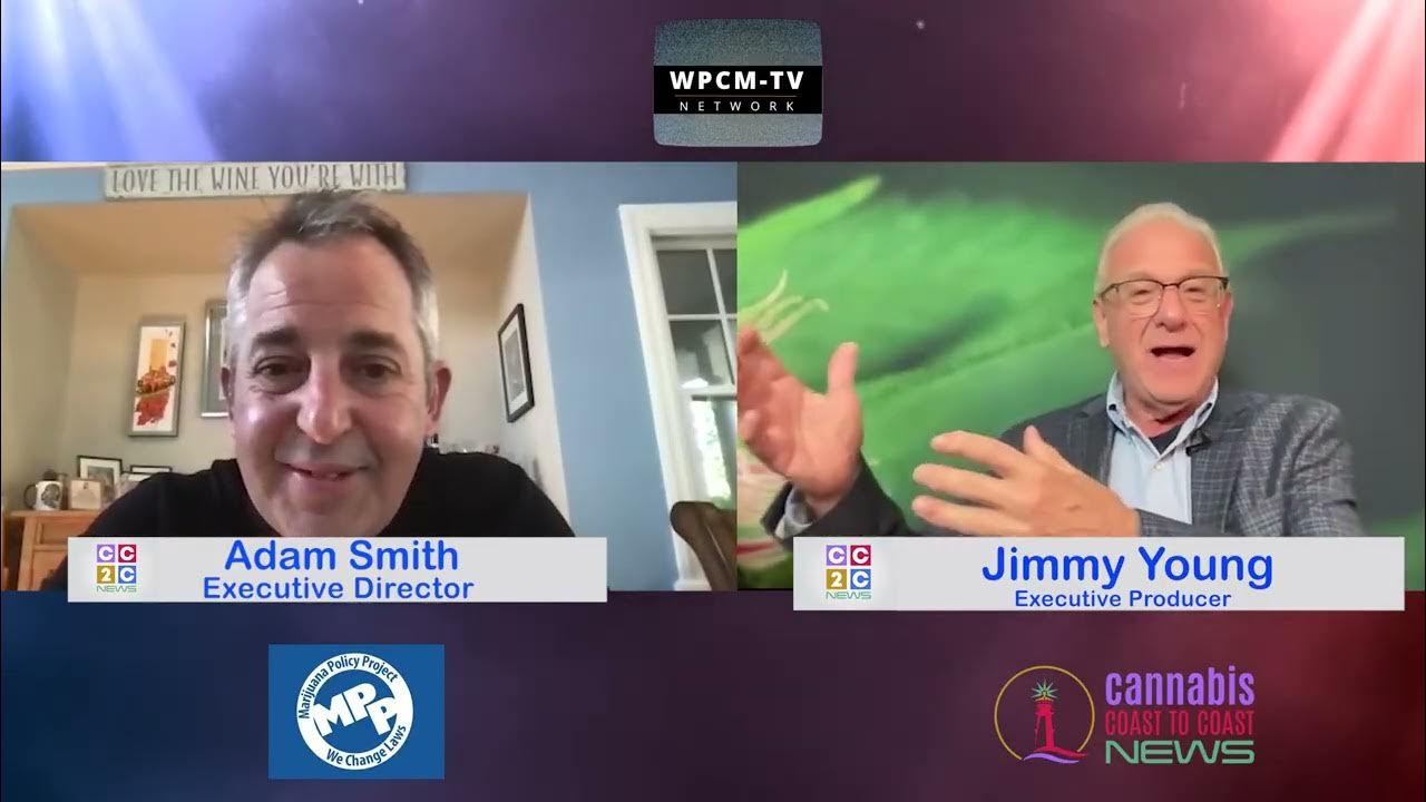 MarijuanaPolicy's tweet card. The State of the Cannabis Industry with Adam Smith Executive Director...