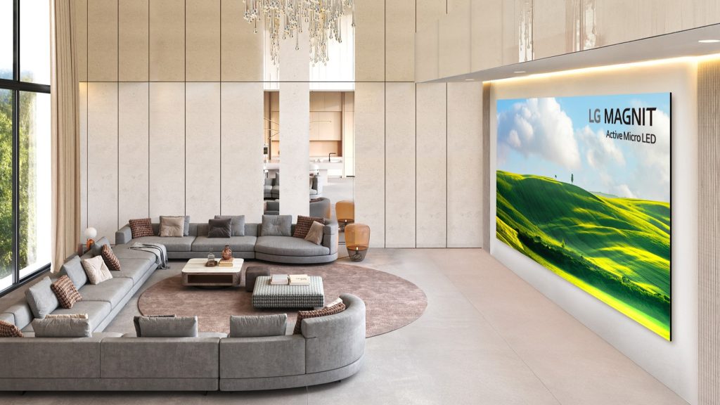 divna_tech's tweet card. LG Electronics (LG) представя най-новата си иновация в света на високия клас домашно кино – LG MAGNIT Active…