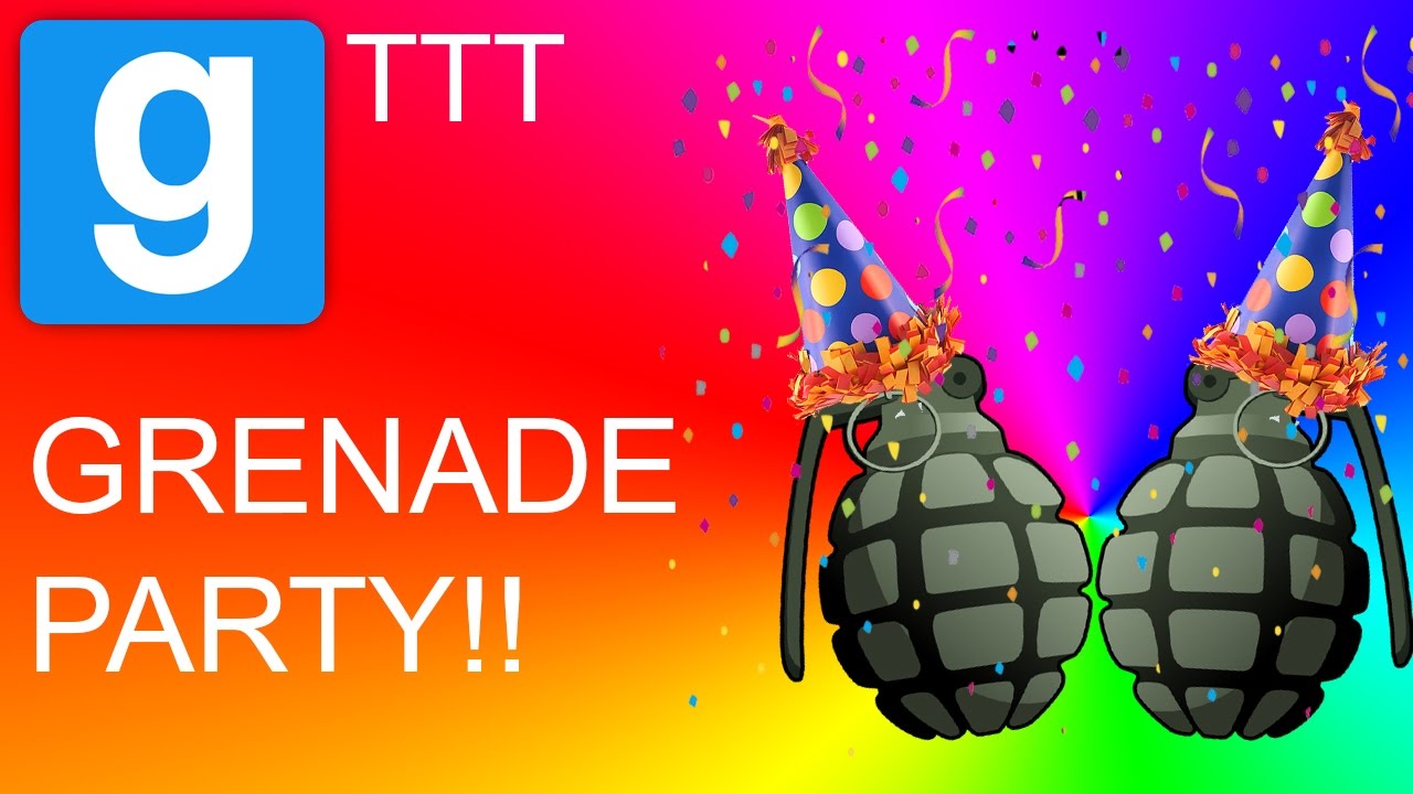 pro_tcc's tweet card. GRENADE PARTY!! (G-Mod TTT)