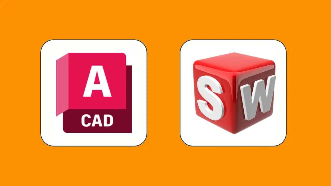 VinagreBlog's tweet card. Solidworks vs AutoCAD, ¿qué software elegir? En este artículo repasamos las ventajas y diferencias clave de ambas opciones.