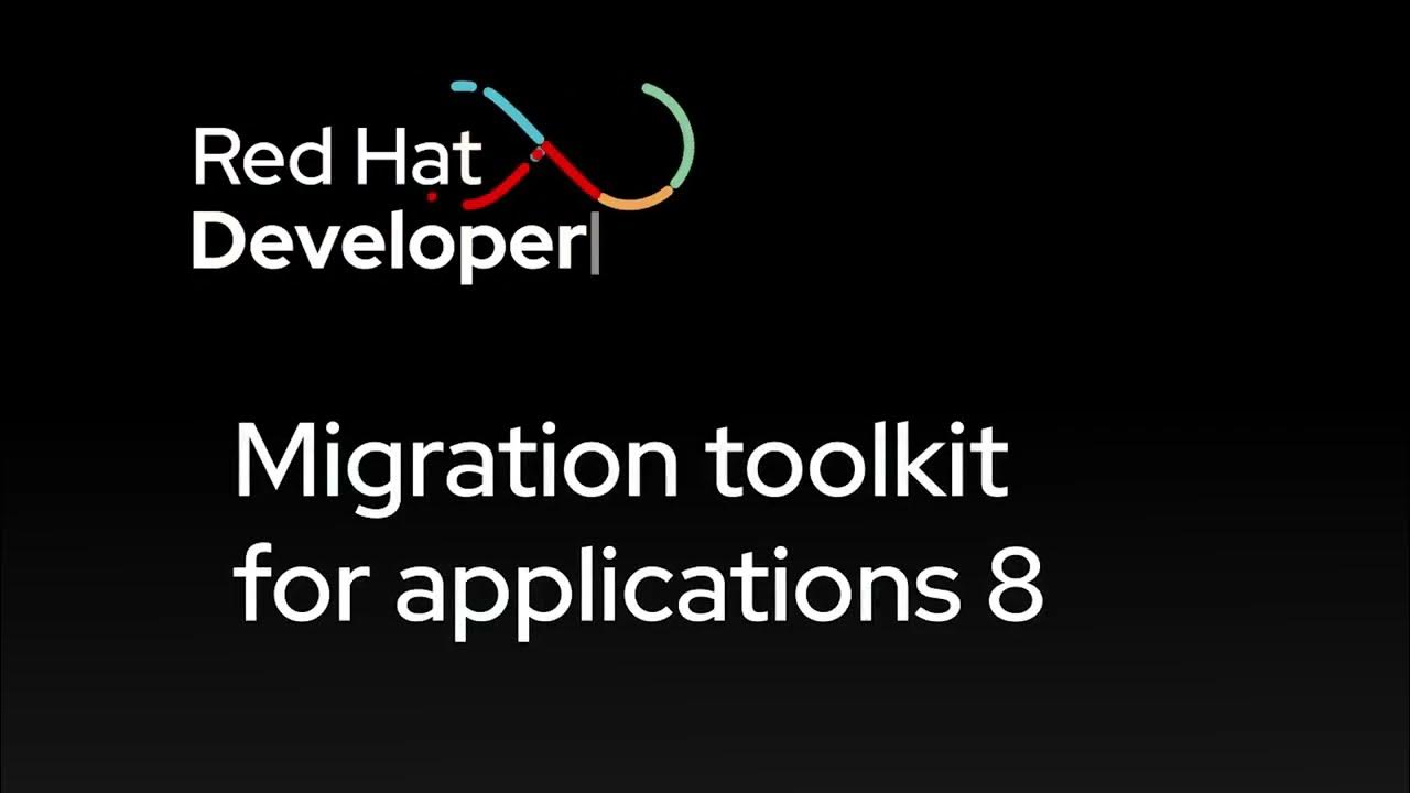rhdevelopers's tweet card. Migration toolkit for applications 8
