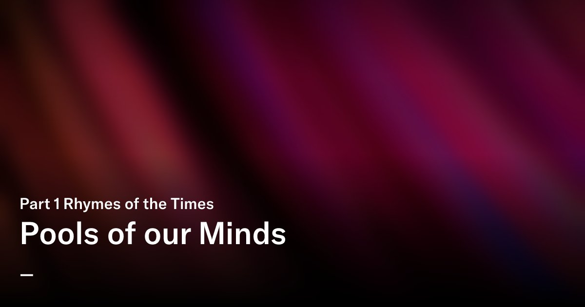 MGBMARTWORKS's tweet card. Part 1 of the story. Rhymes of the Times We let go to see what we could grow on the flow. so you know we write poetry as we go. No thinking just constantly relinking. We call these reads seeds of...