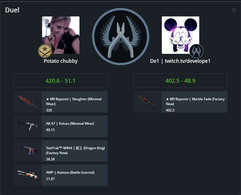 CsgoDevelope's tweet card. Captured with Lightshot