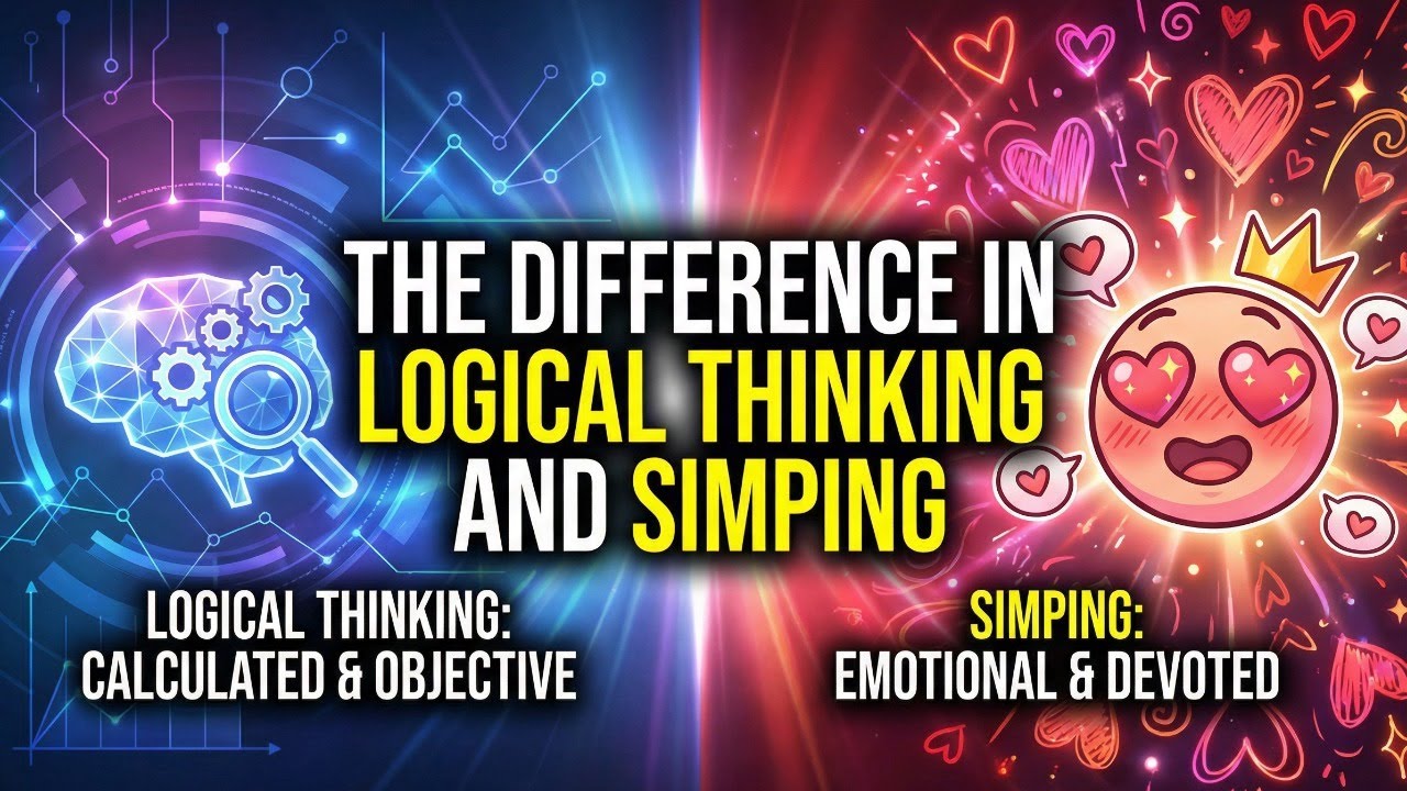 Forgotten788's tweet card. Logical thinking VS Simping 📱