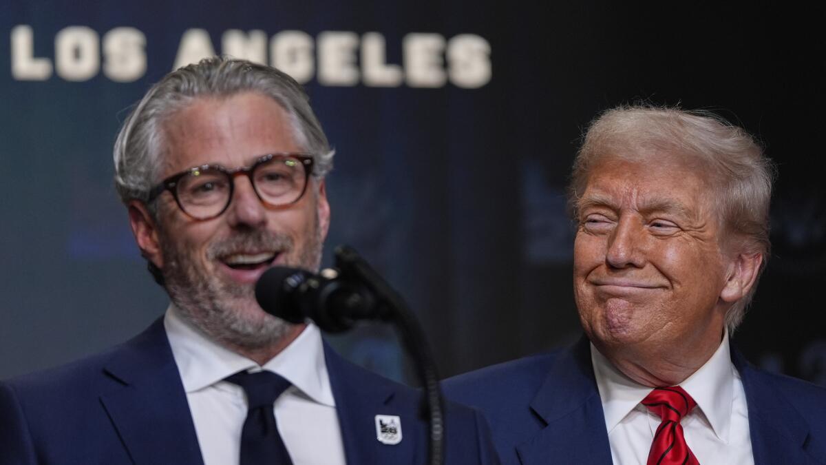 latimes's tweet card. The 2028 Olympic Games in Los Angeles on Thursday quietly added a roster of new members to its board of directors, including some high-profile Republicans with ties on President Trump.