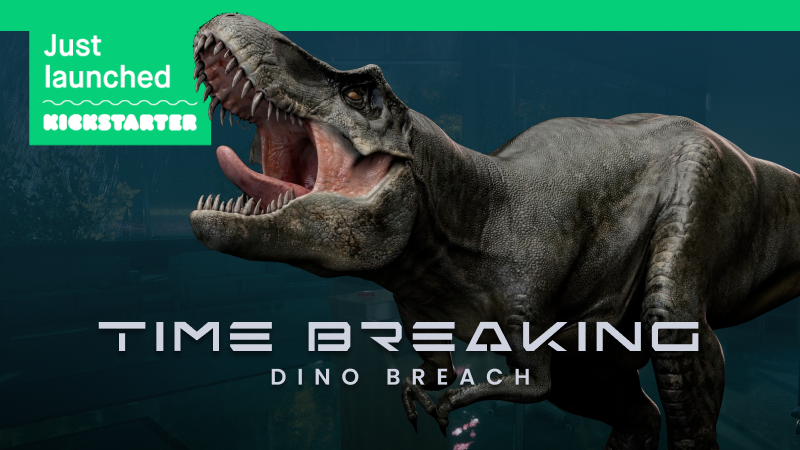 JennGameUI's tweet card. Hey R.O.P.E. Soldiers, The moment has arrived: the Kickstarter campaign for Time Breaking: Dino Breach is officially LIVE! 🎉🔥 We’ve been working hard to bring this project to life, and now we need...