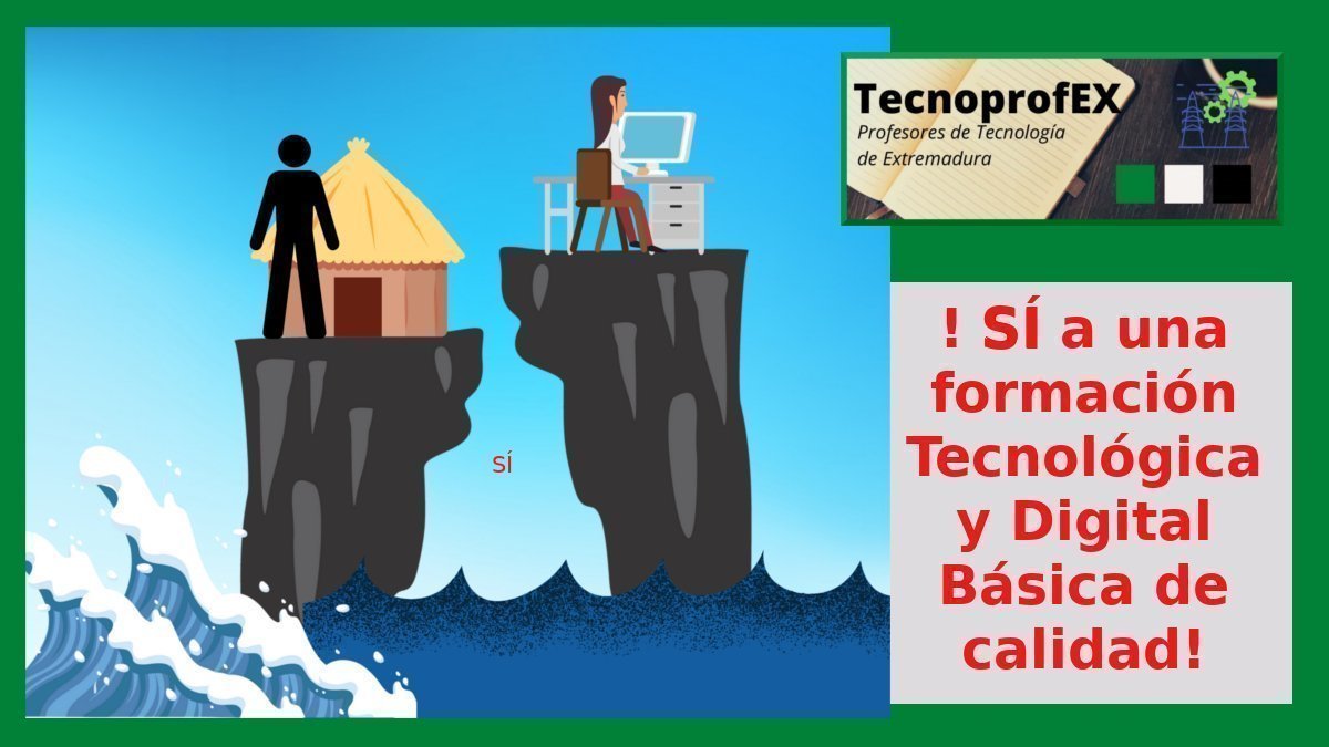 TecnoprofEX's tweet card. AYUDA al alumnado extremeño a equiparar su formación TecnológicaDigital a la mayoríad CCAA