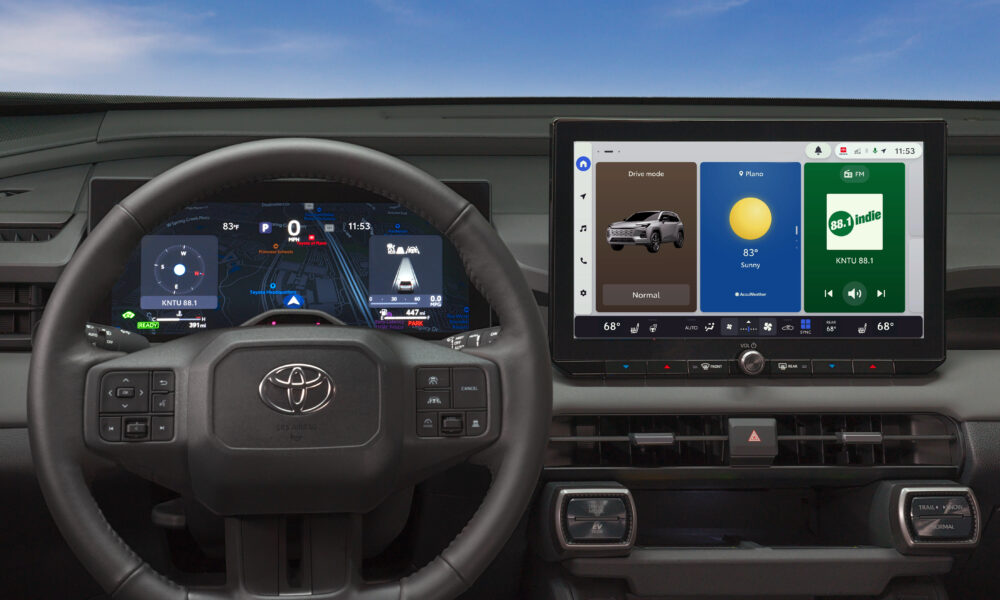 autogradelinux's tweet card. PLANO, Texas (Oct. 13, 2025) – Toyota is setting a new standard for in-car technology with an enhanced version of the Toyota Audio Multimedia system. It will make its debut in America’s best-selling...