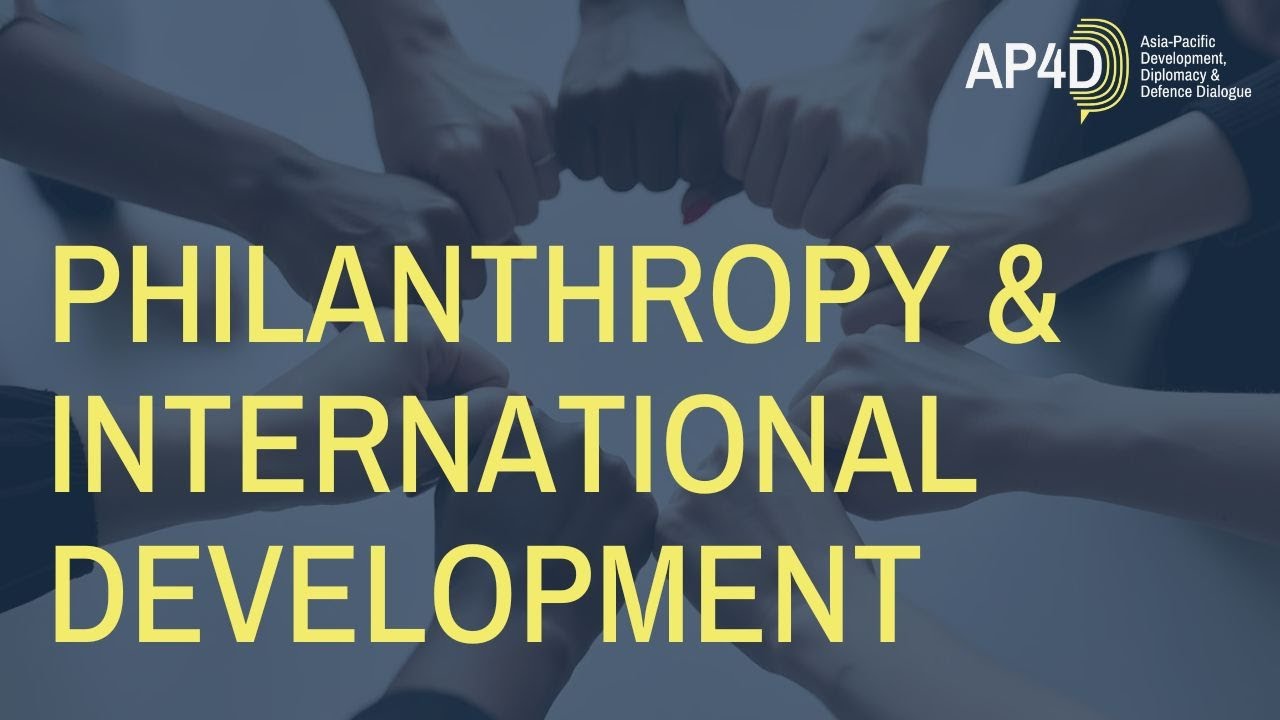 AsiaPacific4D's tweet card. Philanthropy and International Development