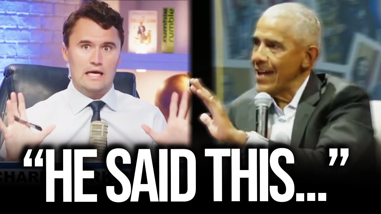 SactoRico41790's tweet card. Obama Calls Out INSANE Charlie Kirk VIDEO