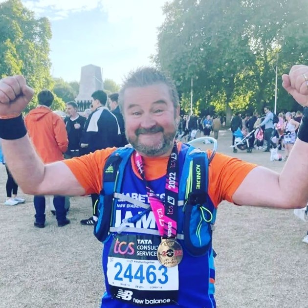 JamieNite66's tweet card. Help Jamie Knight raise money to support Diabetes UK