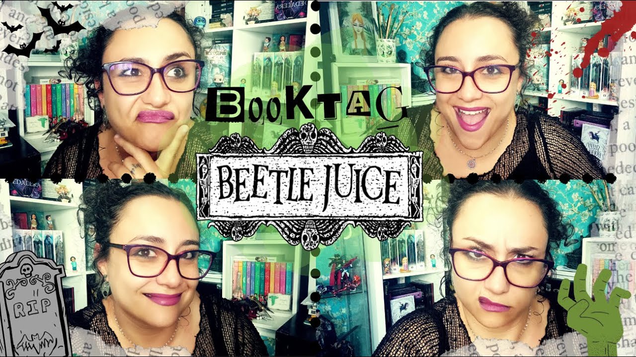 Tamarie456's tweet card. Book Tag BeetleJuice 🪳🤢🪳