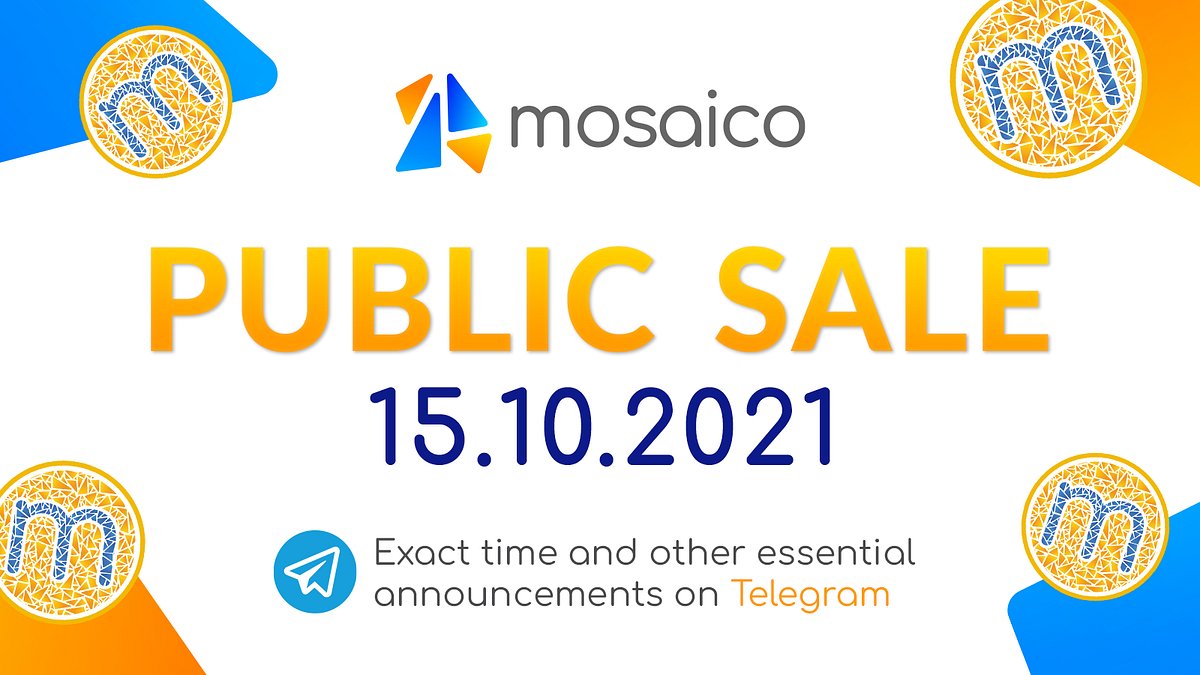 Mosaico_ai's tweet card. Mosaico is a technological solution that enables tokenization of not only projects but even entire companies. More information about us you…