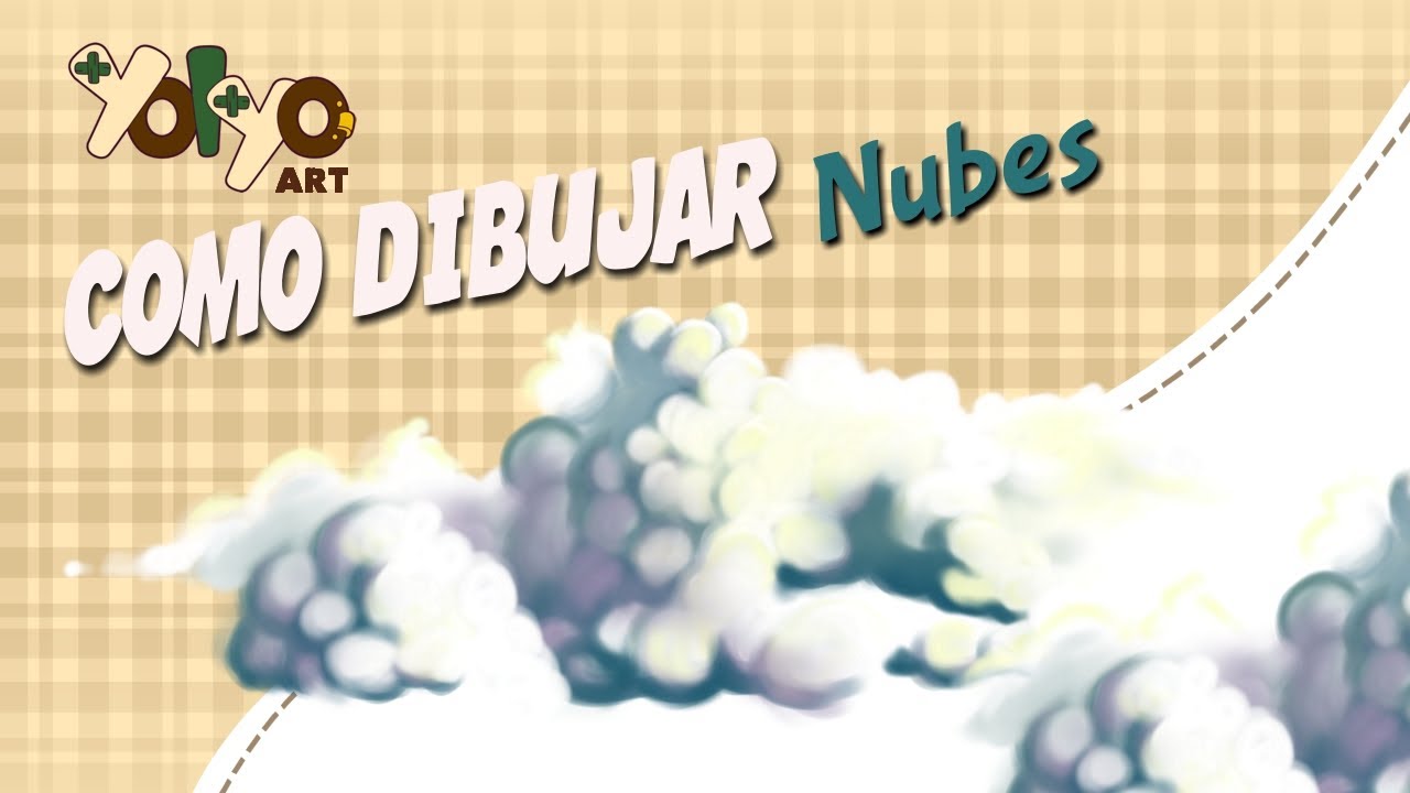 Yolyo_art's tweet card. Como dibujar nubes paso a paso