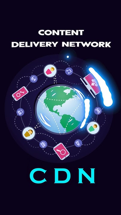 thecolourmoon's tweet card. Content Delivery Network Explained Less than 40 Second 🌐🚀 #Shorts...