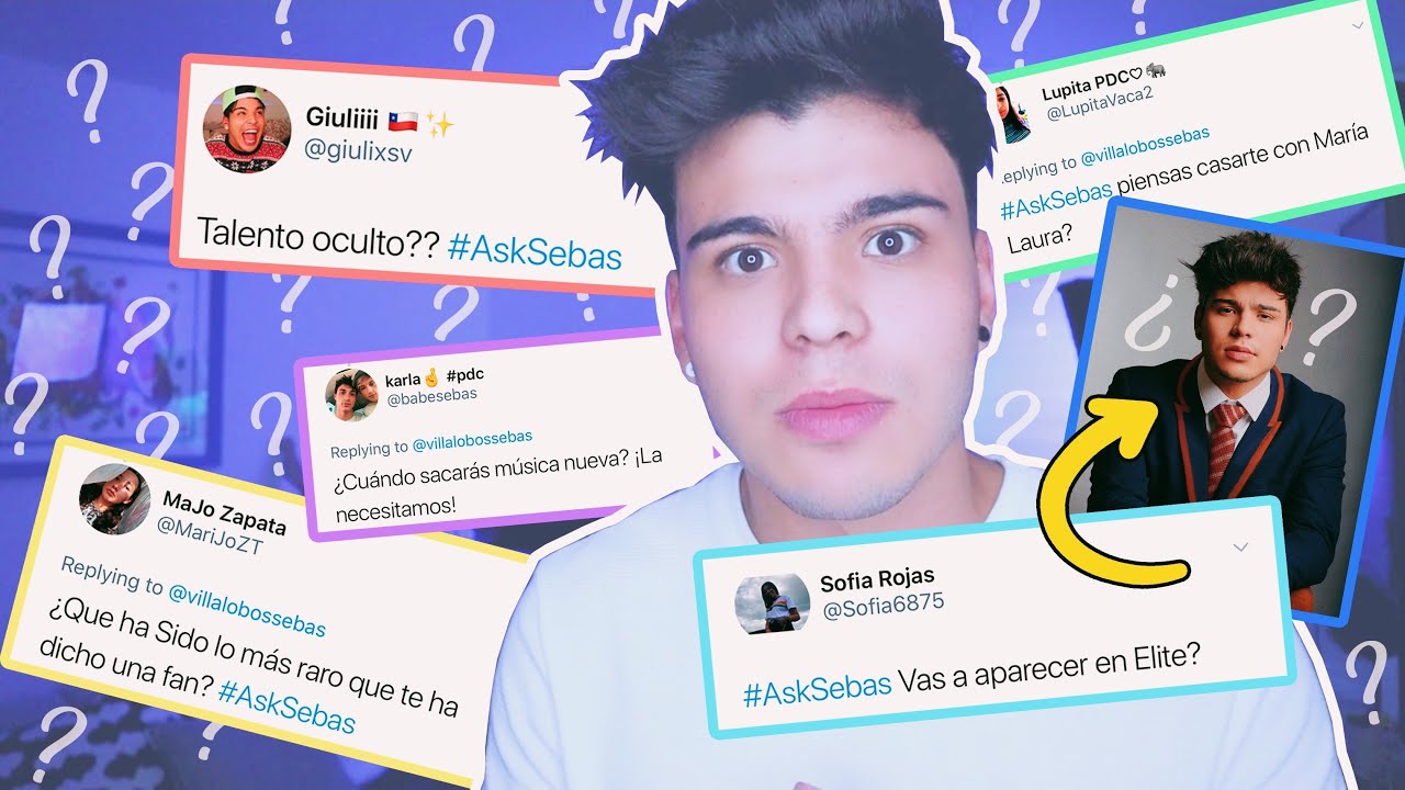 villalobossebas's tweet card. ¿Tengo pensado casarme con mi novia? #AskSebas | Sebastián Villalobos
