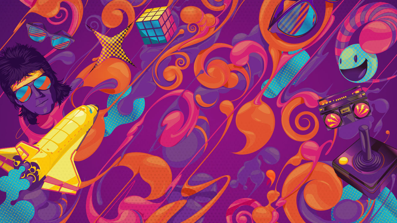 80sMixed's tweet card. 80s Wallpaper