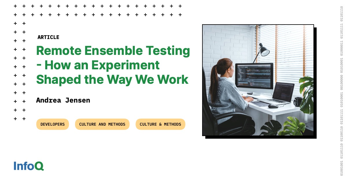 ebaytechberlin's tweet card. This article shares how an experiment evolved into a common practice at the workplace, using an experimental approach with remote ensemble testing to get teammates on our cross-functional team more...
