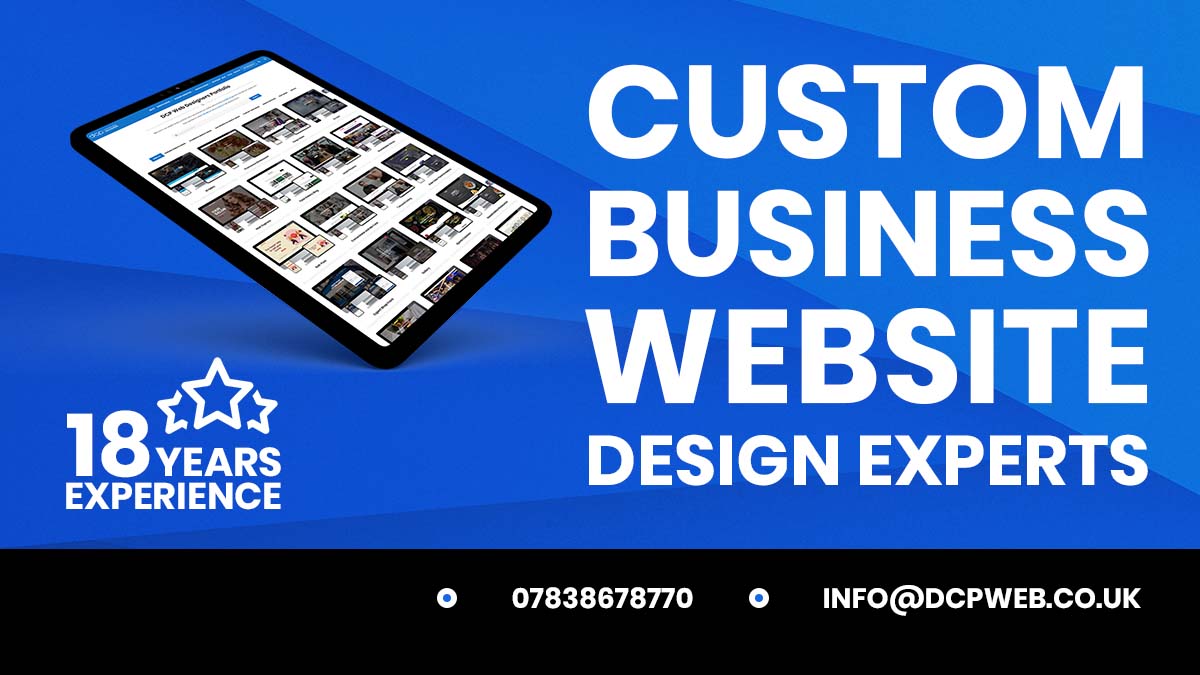 dcpwebdesigners's tweet card. Custom business website design in London. We create bespoke website design solutions to help your business grow. Get a free quote today.