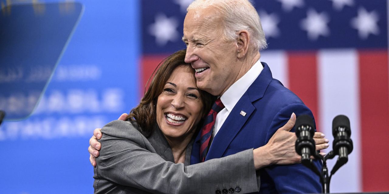 WSJ's tweet card. President Biden posted on X that he was backing Harris to replace him on the Democratic ticket. “My fellow Democrats, I have decided not to accept the nomination and to focus all my energies on my...