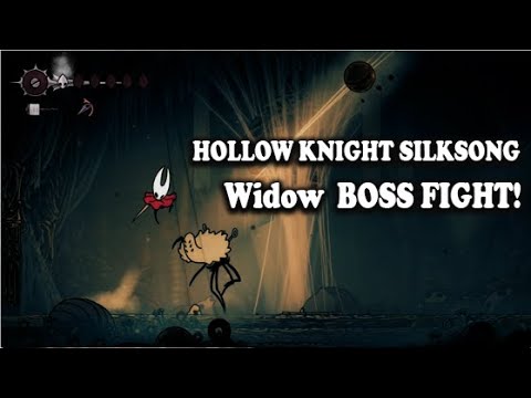 alvinreddelta's tweet card. Hollow Knight Silksong vs Widow
