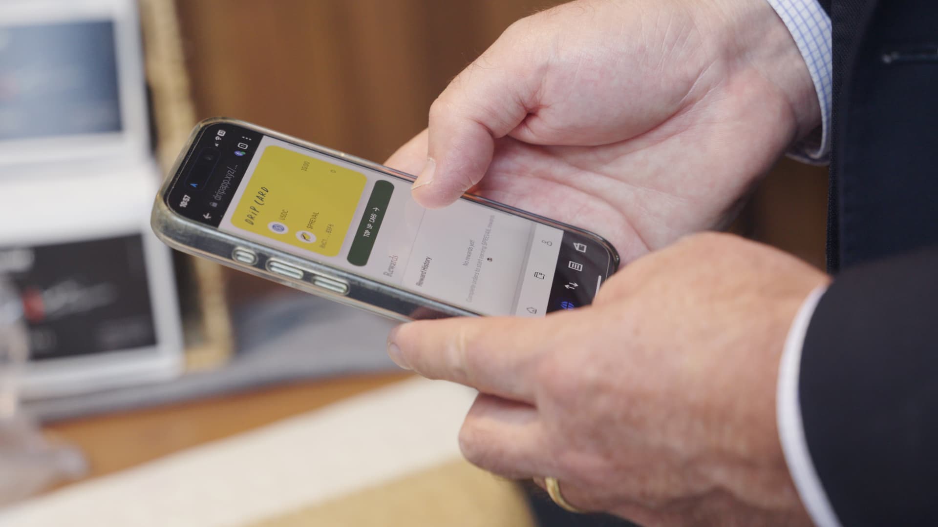 CNBC's tweet card. Small businesses see stablecoins as a way to cut down on fees and give customers access to new forms of rewards.