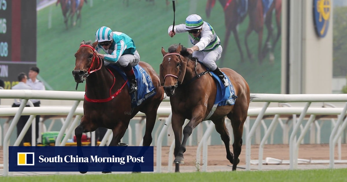 SCMPRacingPost's tweet card. Voyage Bubble may get his best chance to topple the mighty Romantic Warrior in Sunday’s Group Two BOCHK Jockey Club Cup (2,000m), with trainer Ricky Yiu Poon-fai confirming his star’s first-up 12th...
