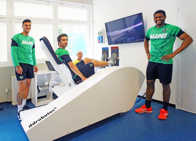 ddrobotec's tweet card. We're proud to have them as our customers :) Sassuolo Football Club