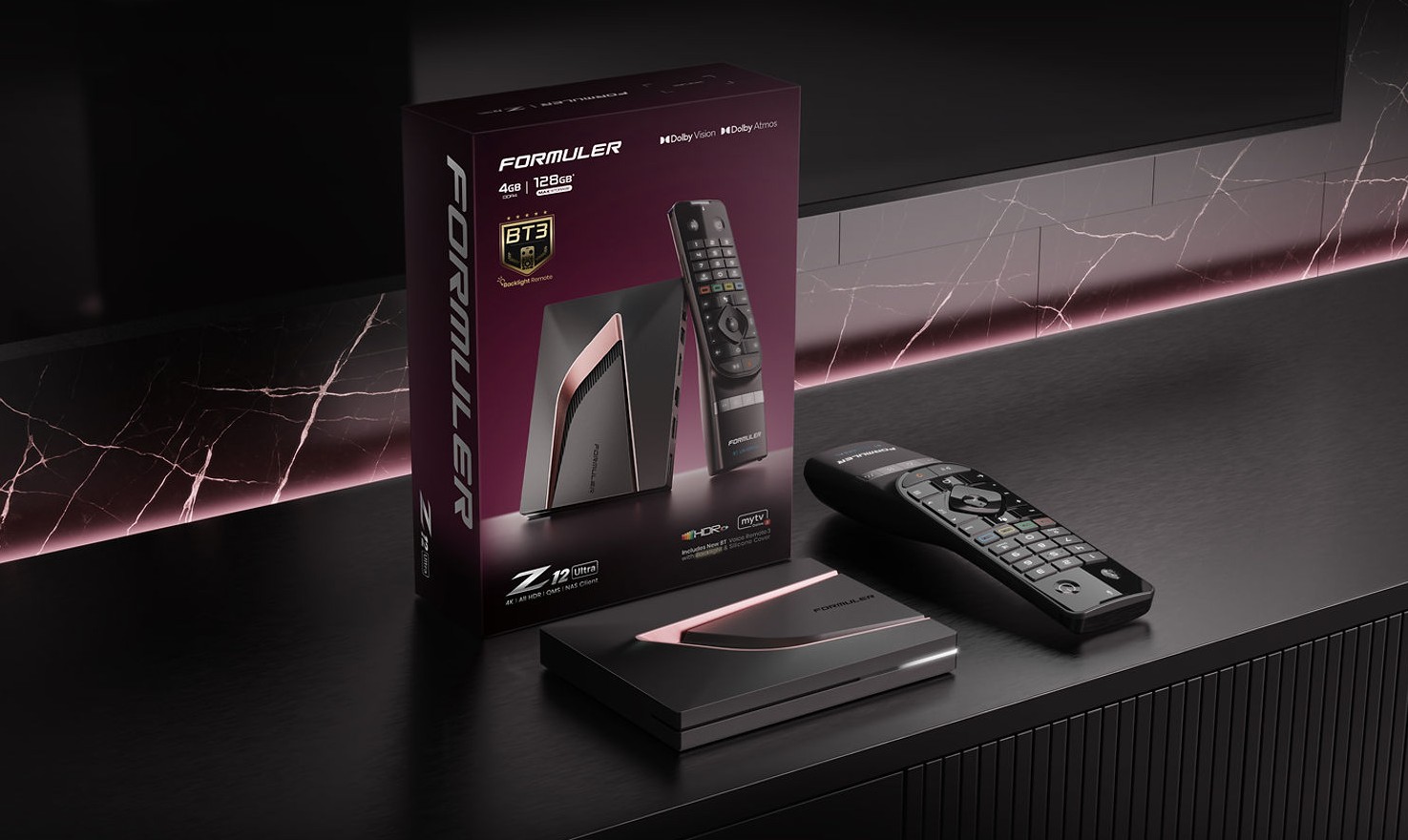 AndroidSmartTV's tweet card. Formuler has unveiled a new 4K media streamer called the Formuler Z12 Ultra. The new Z12 Ultra streaming box boasts a stunning, stylish design and a
