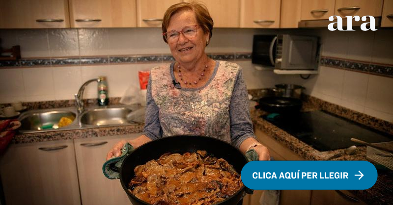 queralt_enric's tweet card. Cinquè capítol de la sèrie Cuina sÀvia d'Empar Moliner, dedicada a reivindicar el llegat gastronòmic de les nostres àvies