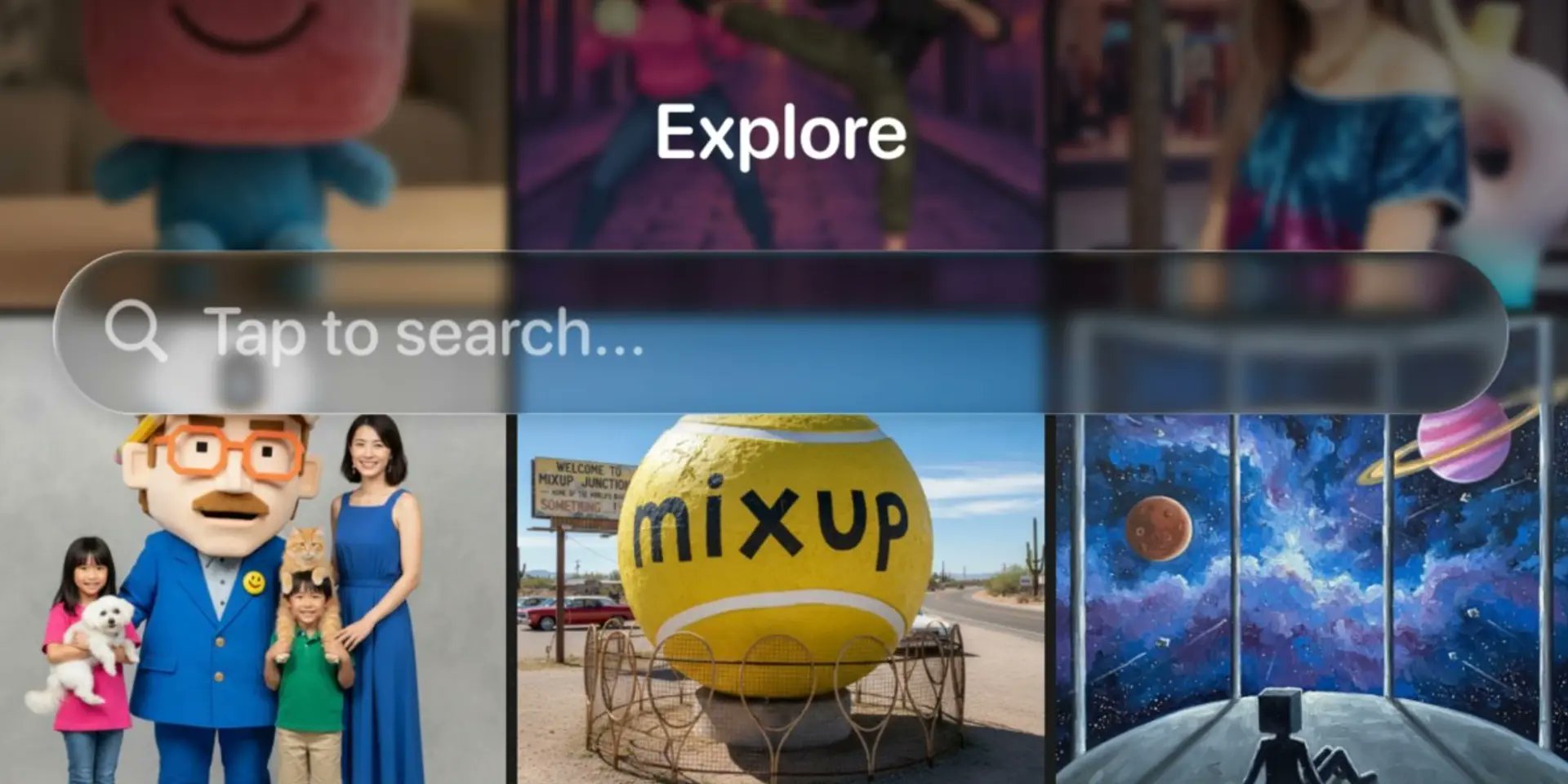 pulse24ai's tweet card. Mixup is an iOS app using Google's Nano Banana for AI image generation.