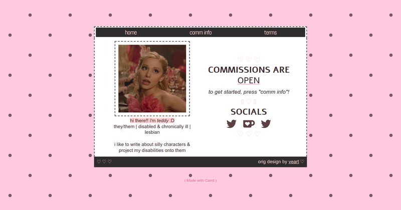 Tweet card summary image