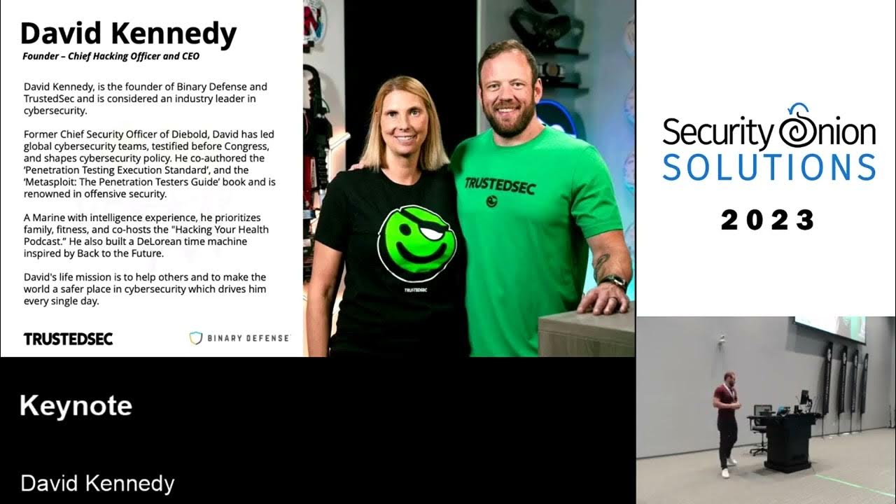 securityonion's tweet card. Security Onion Conference 2023 Keynote