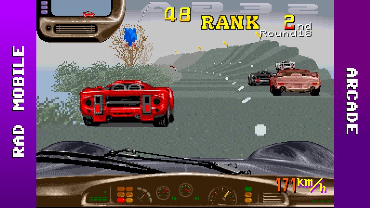 StriderVM's tweet card. Rad Mobile Longplay (Arcade) [QHD]