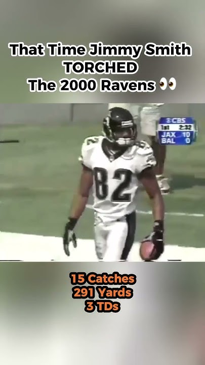 JimmySmithJags's tweet card. When Jimmy Smith TORCED The 2000 Ravens 👀 #jaguars #ravens #widere...