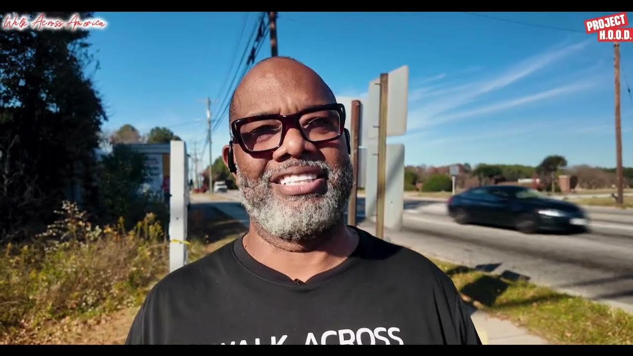 Amazing_Meicha's tweet card. Walk Across America | Day 80