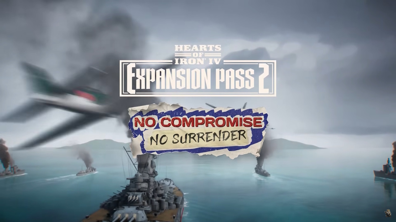 simulationian's tweet card. 2025年11月20日、「Hearts of Iron IV」新DLC「No Compromise, No Surrender」が発売されました。